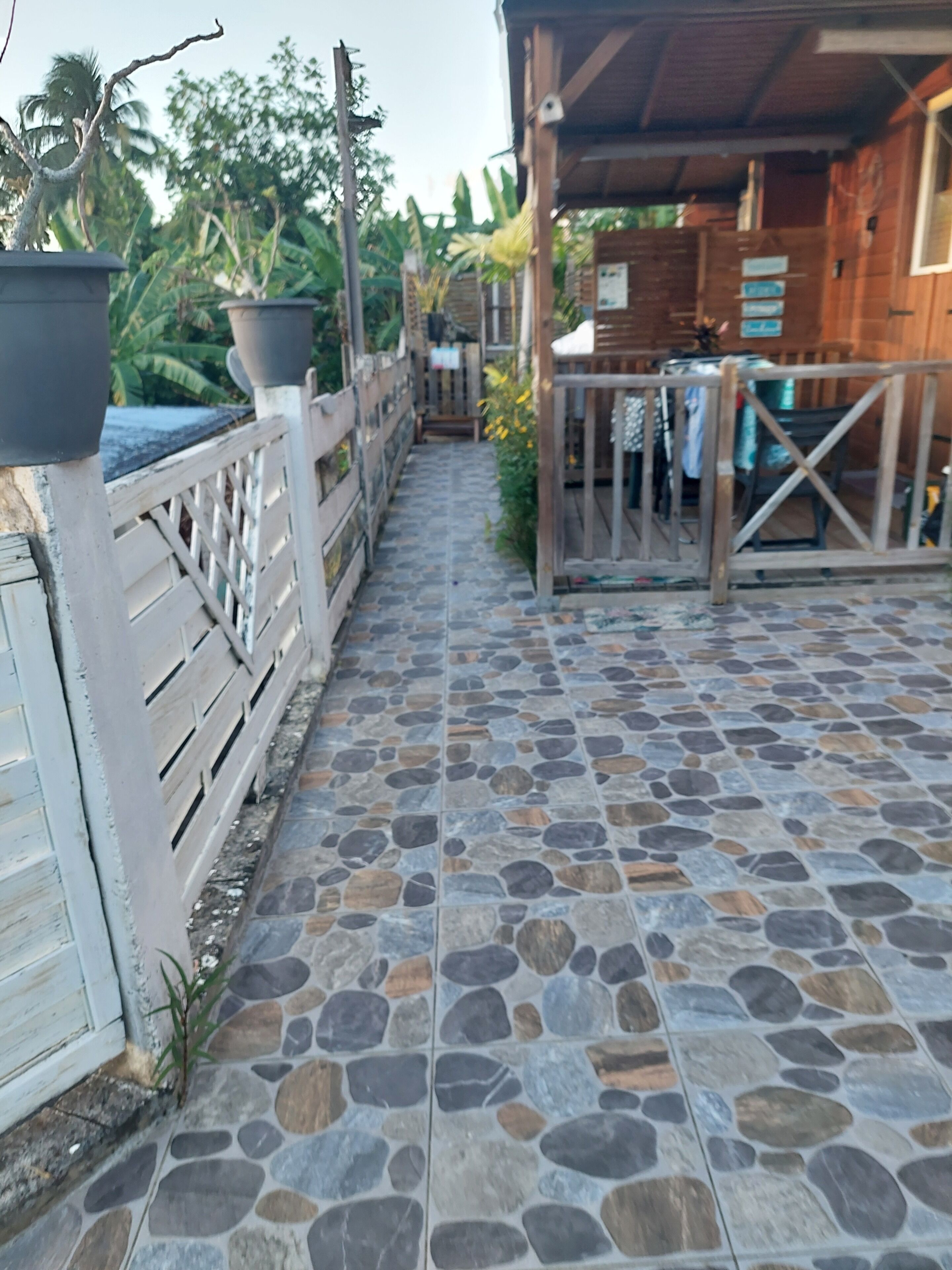 Enceinte de l’hébergement