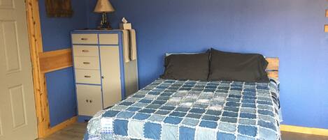 1 間睡房、熨斗/熨衫板、免費 Wi-Fi、床單