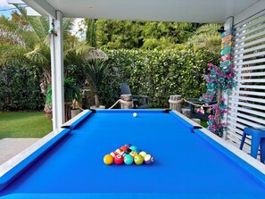 Terrace/patio - Modern exquisite & luxurious vacation rental pool heater close to the beach 9 m (Hollywood)