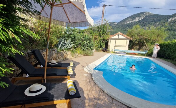 Alberca al aire libre 