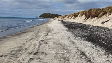 Beach nearby, beach towels