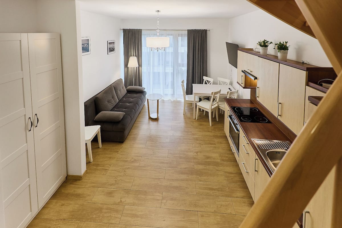 Lägenhet Standard | 1 sovrum, strykjärn/strykbräda, gratis wi-fi och sängkläder