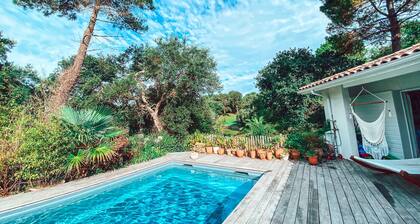 Villa heated pool 4 bedrooms - golf and surf beaches - Seignosse Hossegor