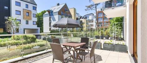 Apartamento básico | Terraza o patio