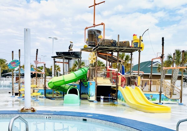 Indoor pool, outdoor pool