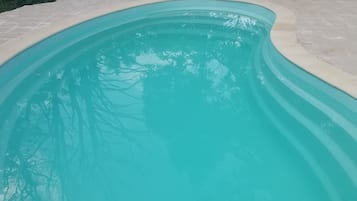 屋外プール、温水プール