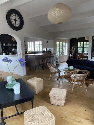 Maison avec vue mer - Plage Vieilles - 4 chambres - 8 couchages