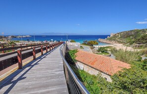 Vue sur la plage ou l’océan