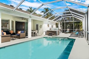 Beheizter Pool