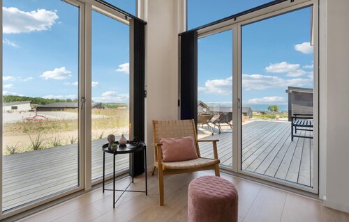 Nice home in Sjølund with sauna