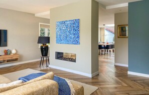 Fireplace - Cozy home in Bergen with WiFi (Bergen)