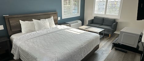 Wifi gratis y ropa de cama