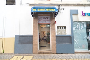 Entrada de la propiedad