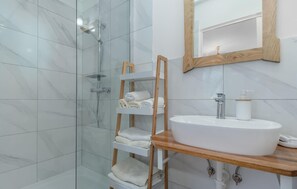Shower, hair dryer