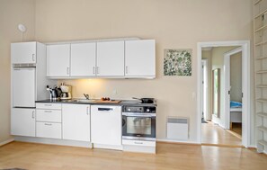 Fridge, stovetop, dishwasher