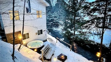 Idromassaggio all'aperto