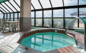 Indoor pool, outdoor pool -  Fall at the beach!  Dates open. Phoenix VII unit. Just steps to Pool and Beach! (Orange Beach)