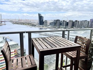 Panoramic Apartment, 2 Bedrooms | Terrace/patio - Readyset Apartments Stadium South (Docklands)