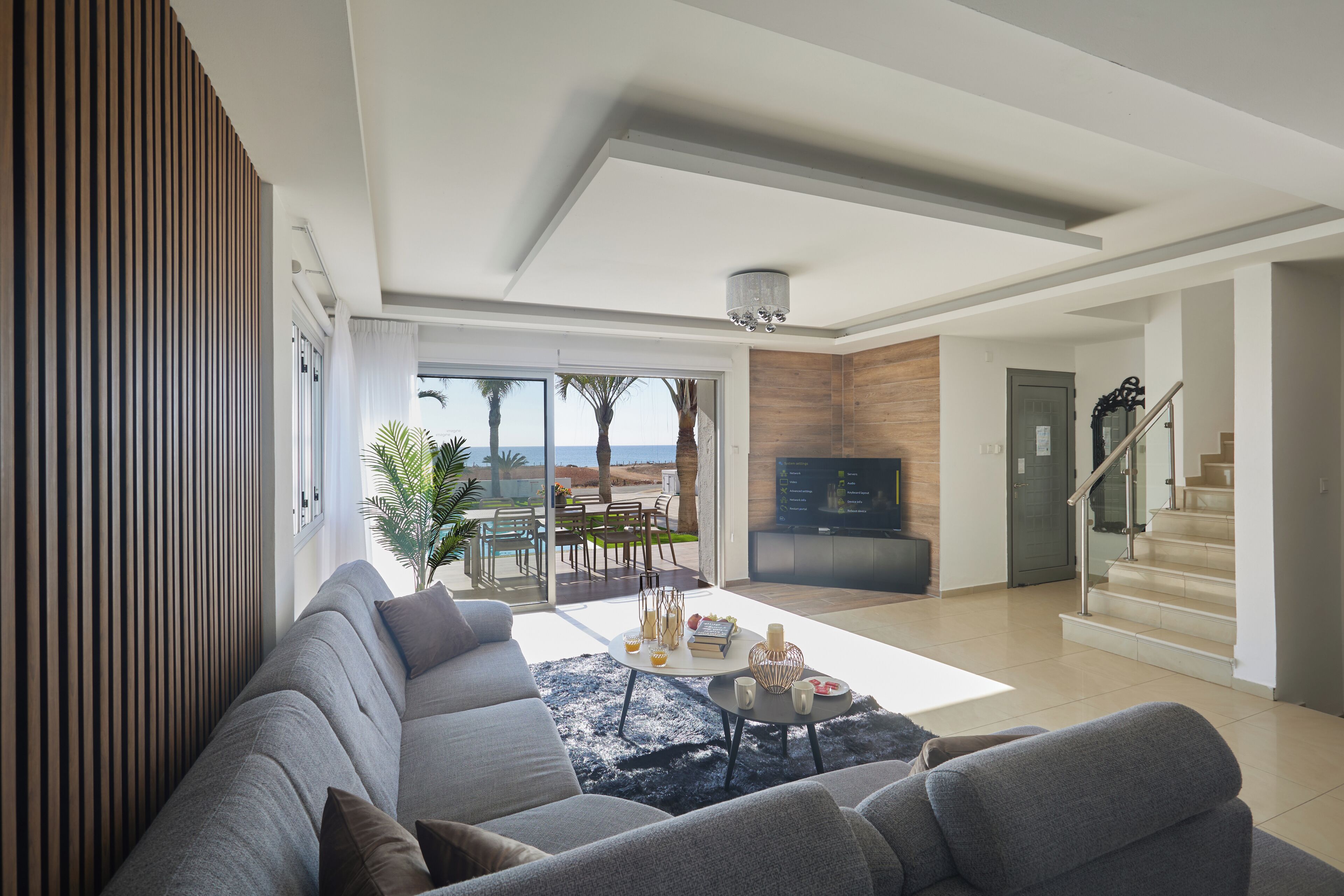 Villa, 3 chambres, piscine privée, vue sur le jardin | Aire de séjour