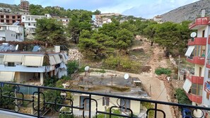 Apartment, 2 Bedrooms, Balcony, City View | Balcony - Luxury Apartment for Rent With Sea View (Sarandë)