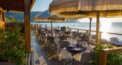 Ferienwohnung Ulivo mit Pool und Privatstrand