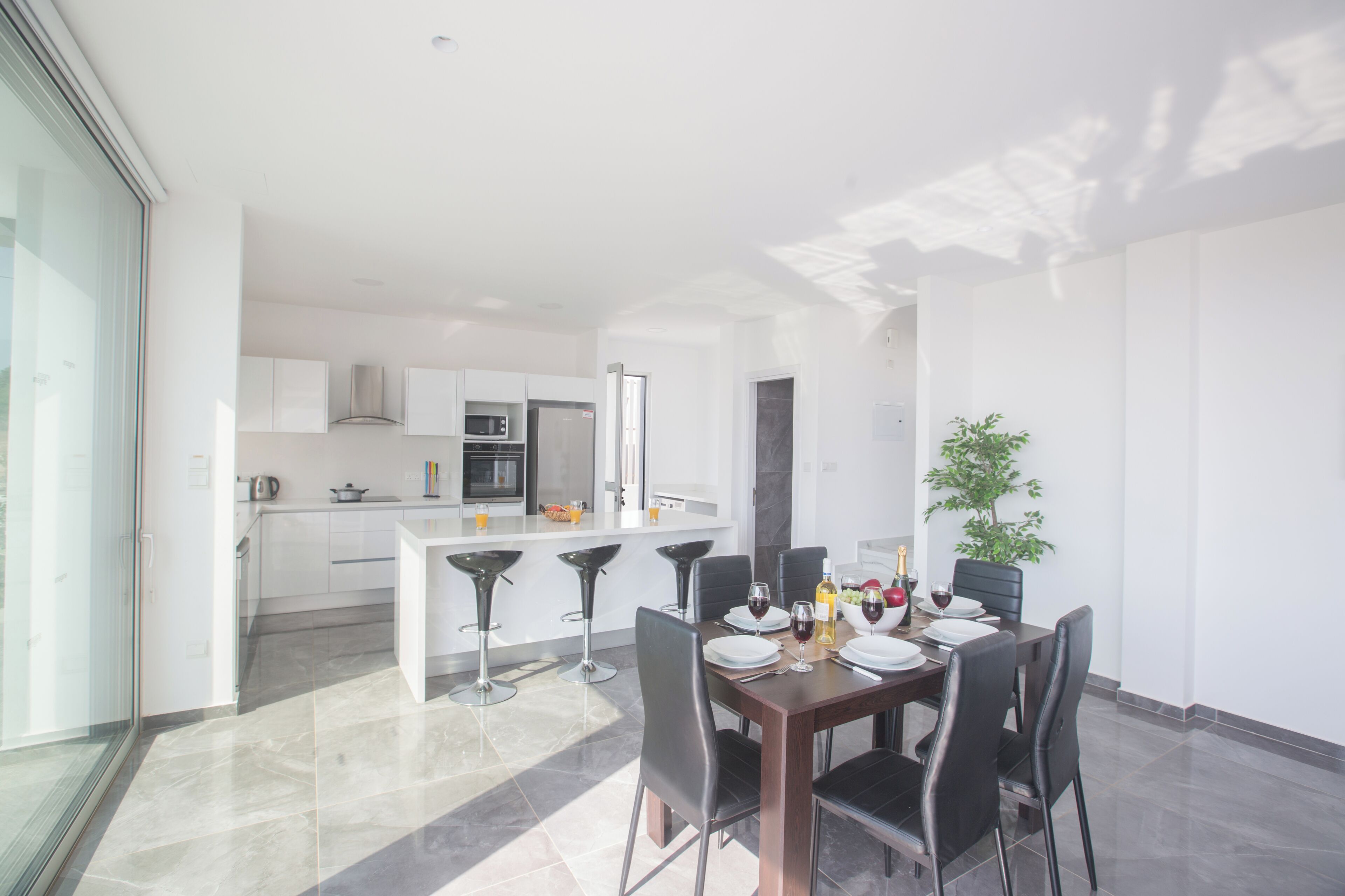 Villa, 3 habitaciones, alberca privada, vista al jardín | Restaurantes