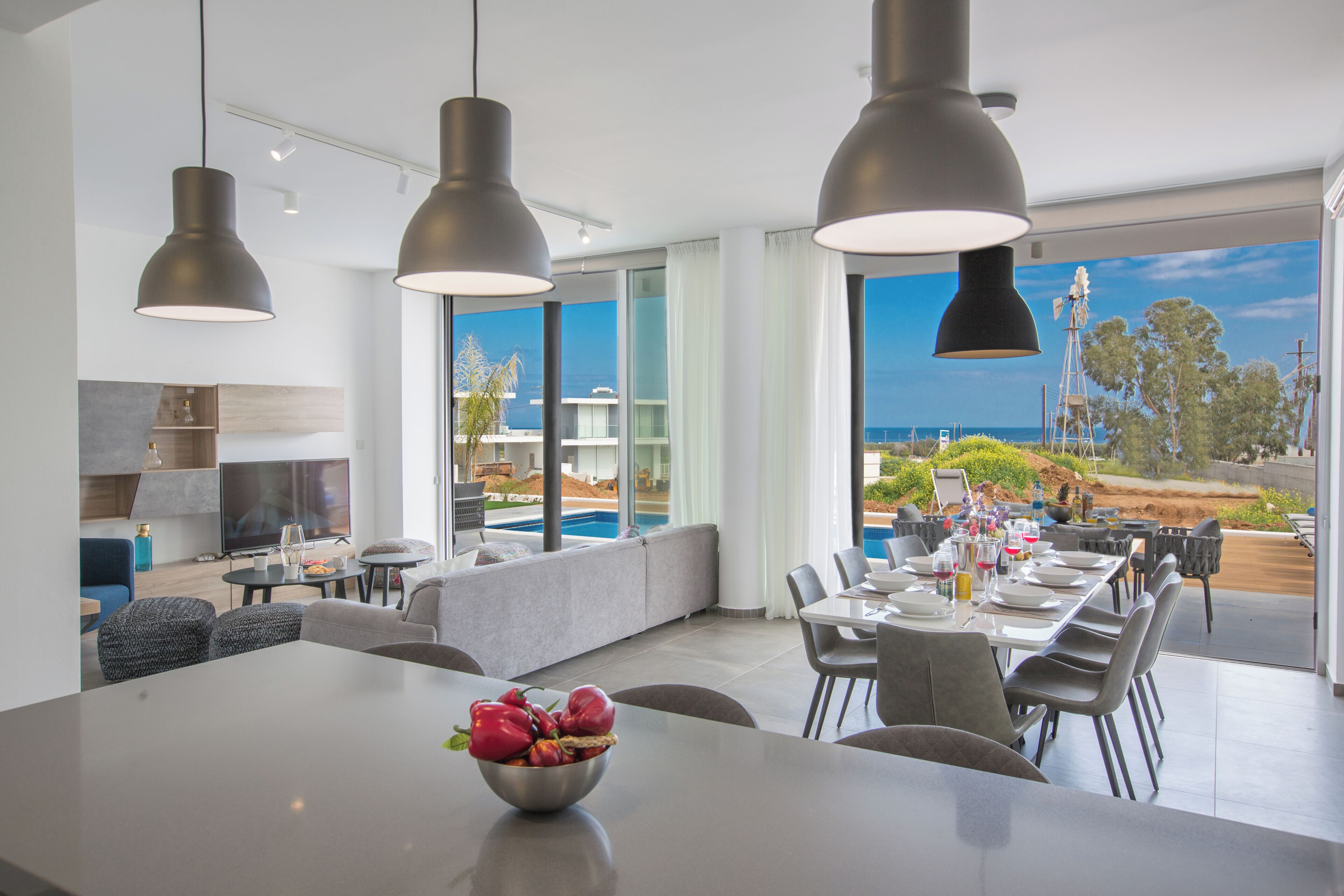 Villa, 4 habitaciones, piscina privada, vistas al jardín | Restauración