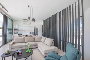 Villa, 5 Bedrooms, Private Pool, Garden View | Living area - Protaras Elite Pearl Villa Ep14 (Paralimni)