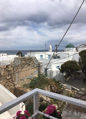 Studio, 1 Bedroom, Smoking, Balcony | Balcony - Studio Seagull - By Old Market Street - Naxos Town (Naxos)