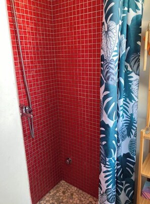Studio, 1 Bedroom, Smoking, Balcony | Bathroom - Studio Seagull - By Old Market Street - Naxos Town (Naxos)