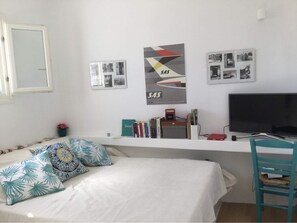 Studio, 1 Bedroom, Smoking, Balcony | 2 bedrooms - Studio Seagull - By Old Market Street - Naxos Town (Naxos)