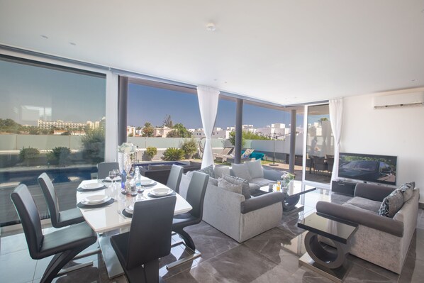 Villa, 3 Bedrooms, Private Pool | Dining - Protaras Holiday Villa Bp6 (Paralimni)