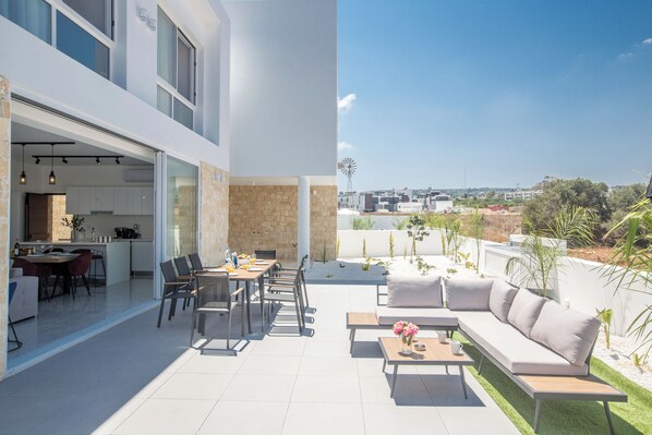 Villa, 4 chambres, piscine privée, vue sur le jardin | Jardin