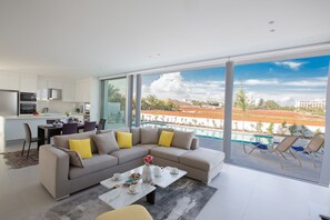 Villa, 3 Bedrooms, Private Pool, Pool View | Living area - Protaras Holiday Villa Bp3 (Paralimni)