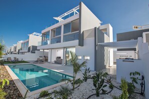Villa, 3 chambres, piscine privée, vue sur la piscine | Extérieur