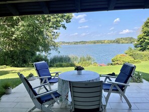 Outdoor dining - Haus Se[e]renity - Cozy house by the lake (Hungen)