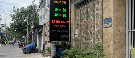 Fachada de la propiedad