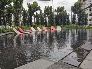 Alberca al aire libre 