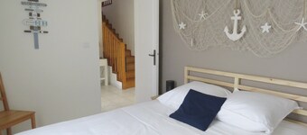 Pleasant bright house with terrace and garden