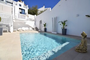 Outdoor pool, a heated pool - Luxury Eco Villa  with Heated pool in Gaucin Town (Gaucín)