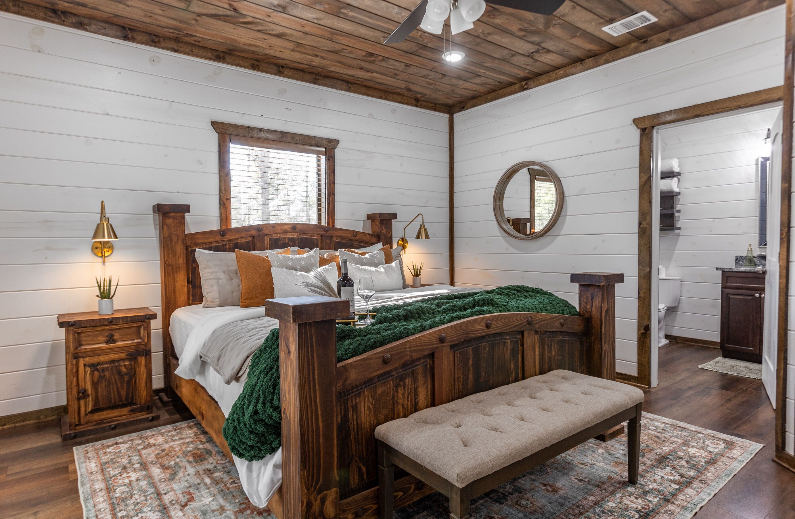 3 habitaciones y ropa de cama de alta calidad 