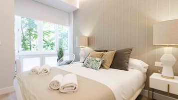 1 Schlafzimmer, Bügeleisen/Bügelbrett, kostenloses WLAN, Bettwäsche