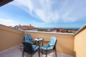 Outdoor dining - Bella Vista / Apartment Korelic Bella Vista (Porec)