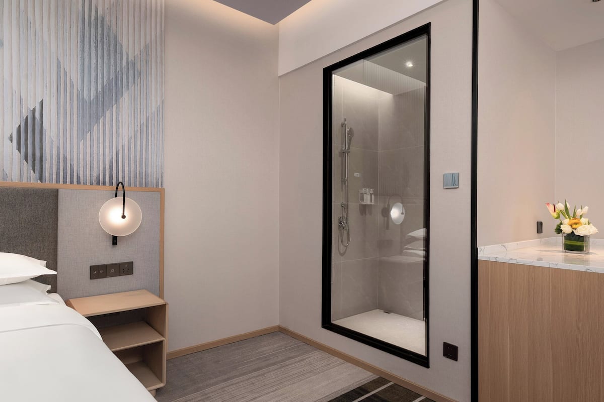 In-room safe, desk, blackout curtains, iron/ironing board