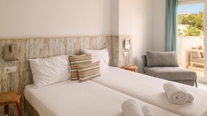 1 Schlafzimmer, Reisekinderbett, kostenloses WLAN, Bettwäsche