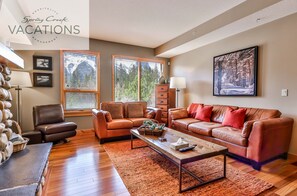 Televisión, chimenea