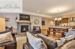 تلفزيون، مدفأة