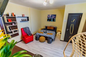 1 bedroom, iron/ironing board, free WiFi, bed sheets