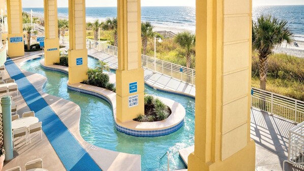 Indoor pool, outdoor pool