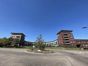 Façade de l’hébergement